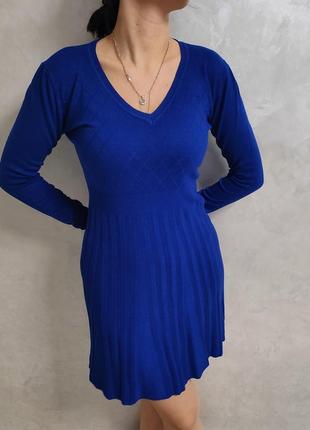 Трикотажная мини-платье gdg