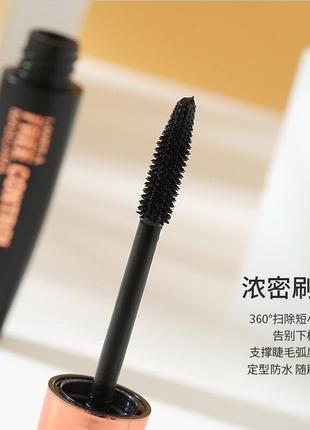 Тушь для ресниц lameila curling mascara 3d черная с шелковым волокном 9мл2 фото