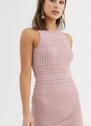 Круте трикотажне обтягуючі сукні bodycon, фактурне asos