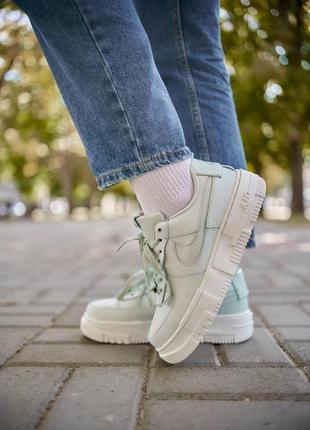 Nike air force 1 pixel ghost aqua