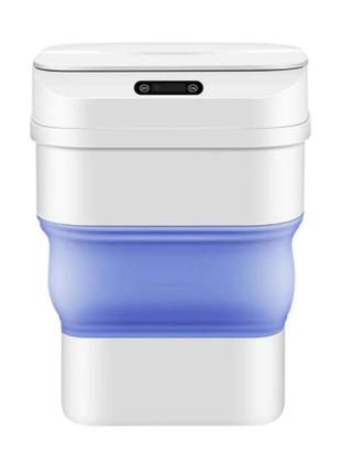 Складне відро для сміття 8л з сенсорною кришкою zsw-l11