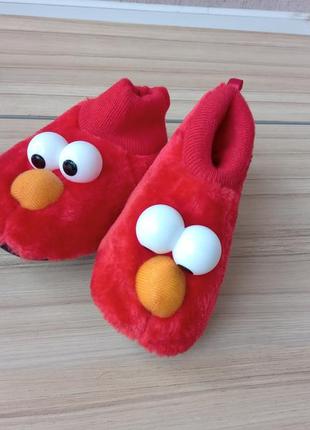 Тапочки elmo puppet slippers street sesame