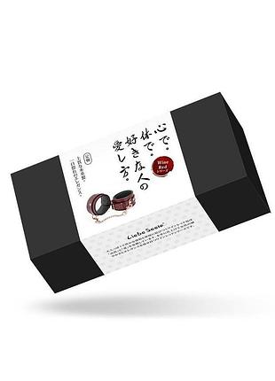 Поножи liebe seele wine red anklecuffs 10