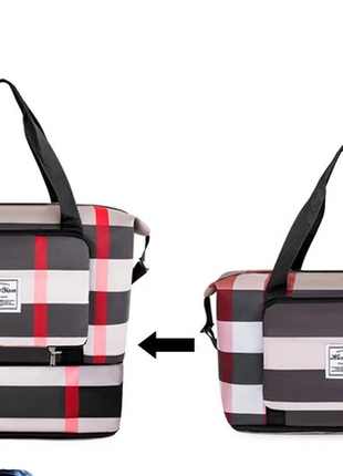 Дорожня сумка-трансформер, ручна поклажа 4 кольори 351602ми2 фото