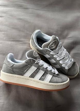 Кроссовки 🩶adidas campus 00s grey / white🩶