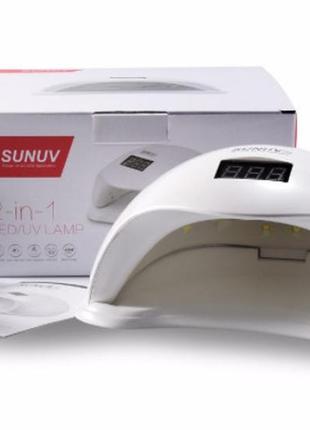 Лампа для нігтів sun 5 nail lamp fd93-1, уф лампа led