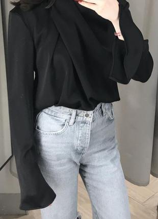 Шовкова блуза h&m 3