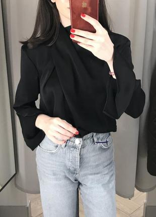 Шовкова блуза h&m