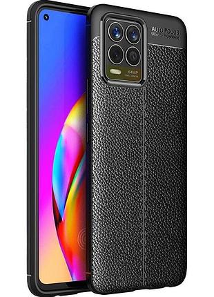 Чехол fiji focus для realme 8 / realme 8 pro силикон original soft touch черный