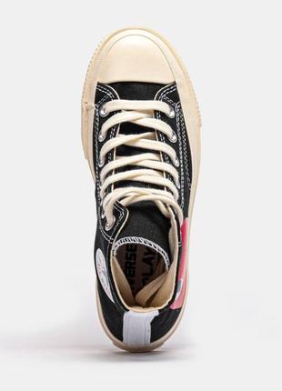 Кеды converse comme des garcons converse play comme de garcons кеды converse play8 фото