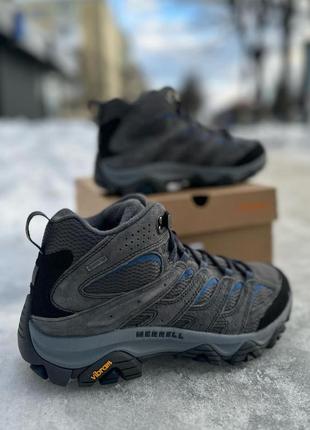 Чоловічі оригінальні зимові трекінгові черевики merrell moab 3 mid gtx j03578910 фото