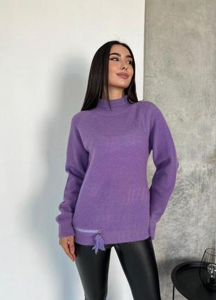 Жіночі однотонні кашемірові светри, розмір універсальний: 44-484 фото