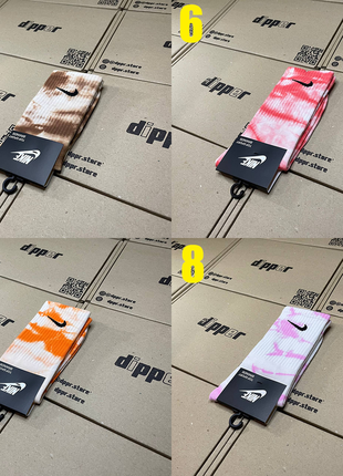 Носки шкарпетки nike тай-дай tie-dye6 фото