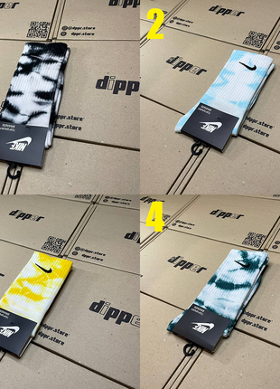 Носки шкарпетки nike тай-дай tie-dye5 фото