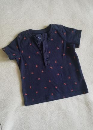 Футболка футболочка 3-6 мес