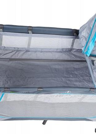 Дорожнє ліжко ecotoys складаний манеж пеленальний столик для дітей з москітною сіткою 626a7 фото