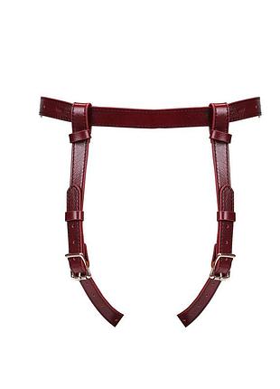 Трусики для страпона liebe seele wine red strap on harness 4