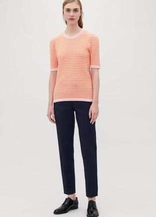 Cos textured jacquard knit top1 фото