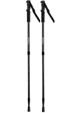 Черные трекинговые палки trizand + аксессуары – комплект 2 шт10 фото