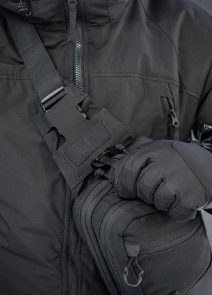 M-tac сумка тактическая sling pistol bag elite black4 фото
