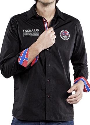 Мужская рубашка nebulus shirt challenger s-48, l-52-54