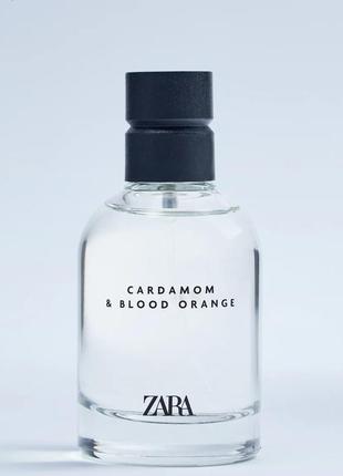 Zara чоловічі парфуми cardamom & blood orange 80ml2 фото