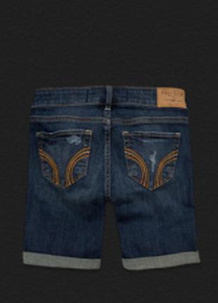 Hollister джинсовые бриджи2 фото