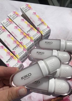 Kiko milano lip volume 02 бальзам для губ8 фото