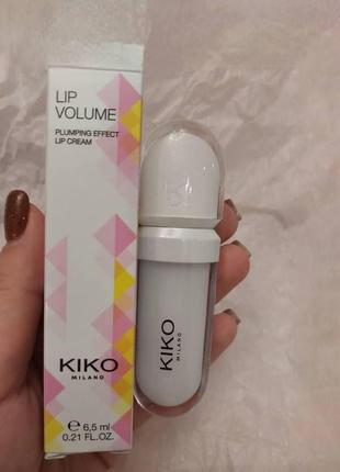 Kiko milano lip volume 02 бальзам для губ6 фото