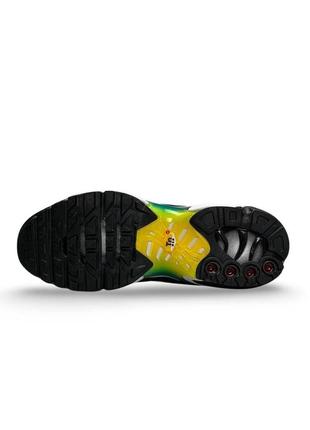 Мужские кроссовки nike air max plus черные текстиль найк аир макс плюс осенние весенние (b)3 фото
