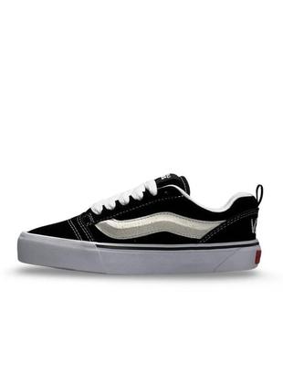 Жіночі кеди vans vault x imran potato чорно-білі кросівки ванс кастомні (b)