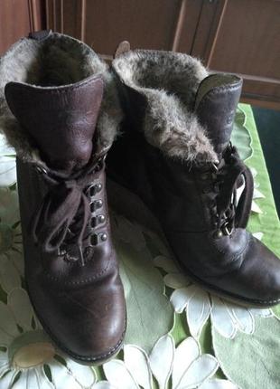Кожаные ботиночки