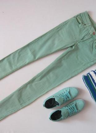 М'ятні джинси h&m 6