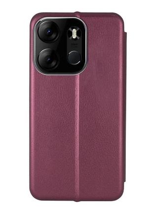 Чехол fiji g.c. для infinix smart 7 (x6515) / smart 7 hd (x6516) книжка магнитная bordo4 фото