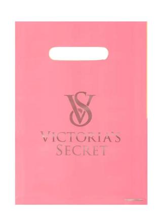 Полиэтиленовый пакет victoria's secret розовый средний 30*40