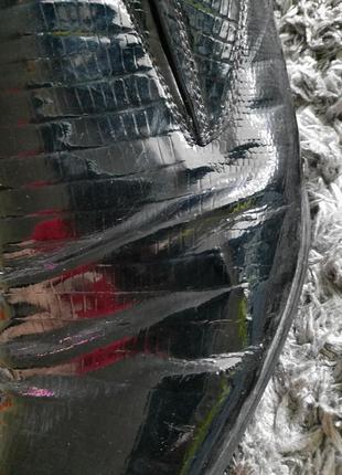 Чорні класичні туфлі лак-шкіра antonio gelo4 фото