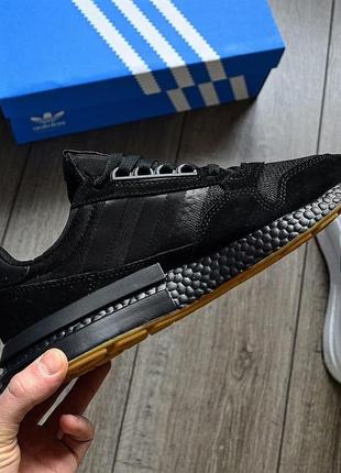Стильные кроссовки adidas zx 500 rm black / адидас4 фото