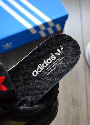 Стильные кроссовки adidas zx 500 rm black / адидас5 фото