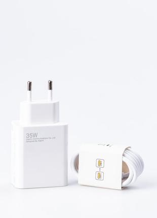 Зарядний пристрій для телефону 35 вт usb-кабель • блок живлення • зарядний пристрій