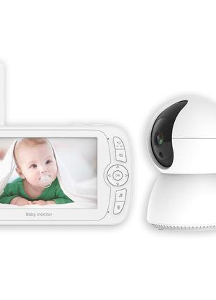 Oditton bm628 5-дюймовый интеллектуальный детский монитор baby monitor , видеоняня радионяня с камерой и аудио