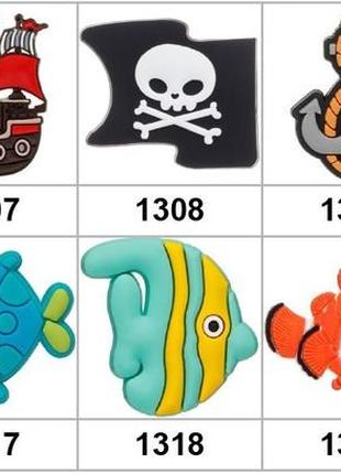 Джибитсы для кроксов «животные набор №10/9» 10 шт.