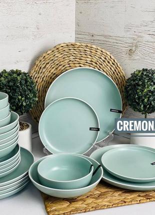 ❗️набором дешевше‼️набір керамічного посуду від відомого бренду ardesto❤️
набір посуду 22 предметів / тарілки