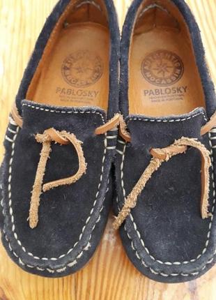 Замшеві мокасини