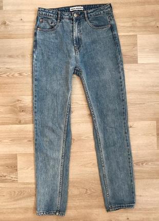 Mom jeans hight waist/джинсы высокая посадка3 фото