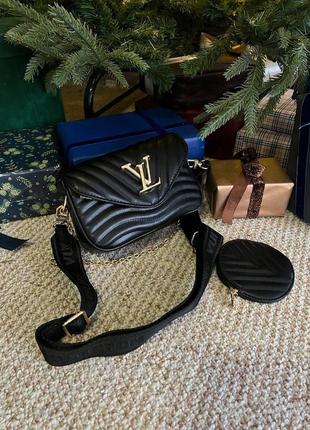 Женская сумка из эко-кожи луи виттон louis vuitton lv молодежная, брендовая сумка через плечо5 фото