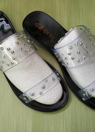 Летние силиконовые шлепанцы, пляжные шлепки