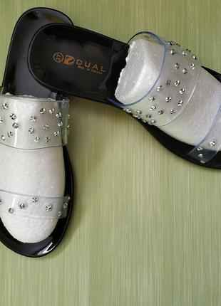 Летние силиконовые шлепанцы, пляжные шлепки