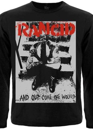 Футболка з довгим рукавом rancid "…and out come the wolves", розмір m