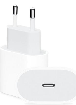 Сетевое зарядное устройство usb-c блок питания 20w power adapter для apple/ipad