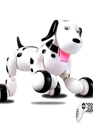 Робот собака на радиоуправлении smart dog 777-338, 18 функций, свет, звук, в коробке